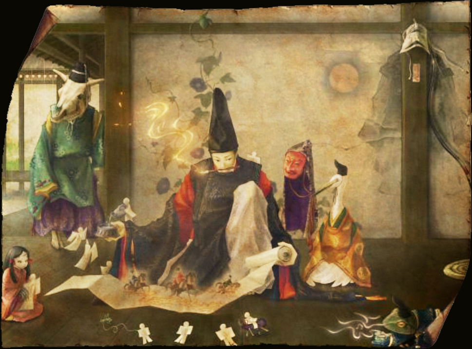 Âm dương sư nổi tiếng với khả năng triệu hồi Shikigami (Thức thần). Ảnh: takahashi2saito0.medium.com